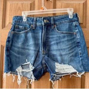 OLD NAVY Size 10 OG HIGH RISE Jean Shorts